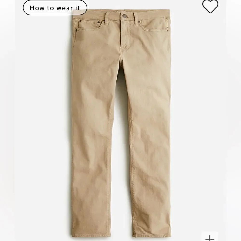 J. Crew 770™ Straight-fit garment-dyed five-pocket pant